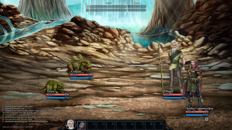 Mist Legacy – Un MMORPG au tour par tour