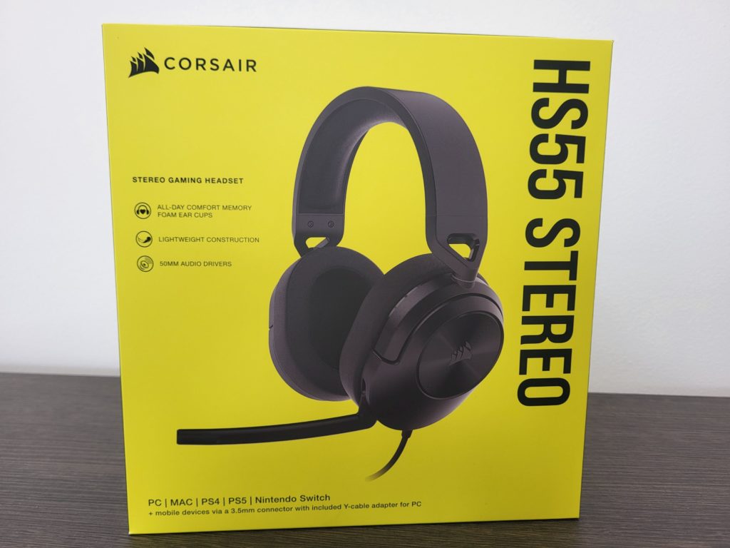 Corsair HS55 – Un casque léger et performant !
