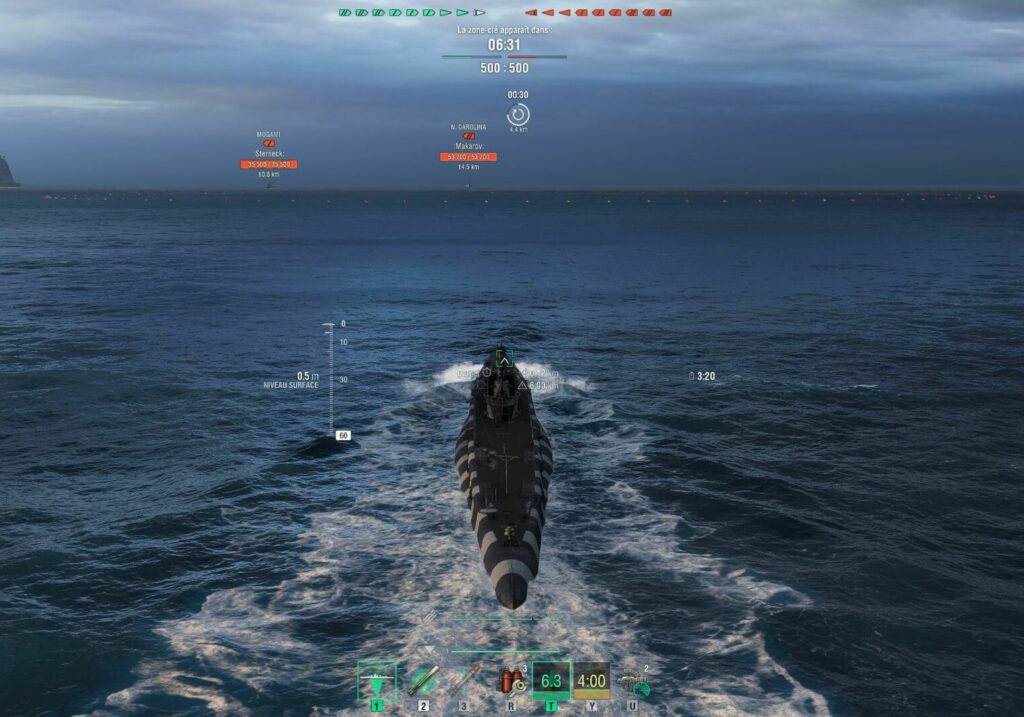 World of Warships – Les sous-marins