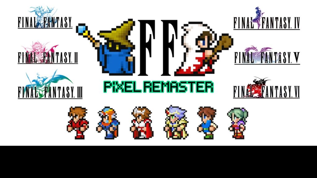 Final Fantasy Pixel Remaster – Les bases d&rsquo;une saga légendaire !