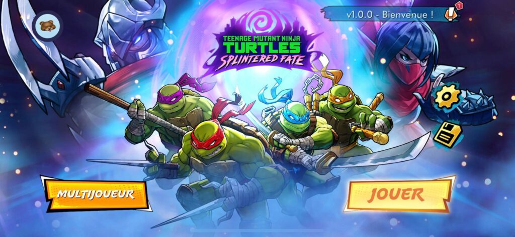 TMNT Splintered Fate : Énième opus mobile pour les Tortues Ninja