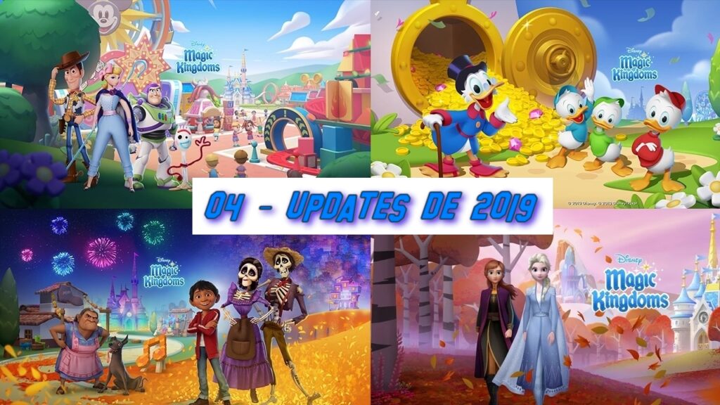 Disney Magic Kingdoms : Liste des Updates (2019)