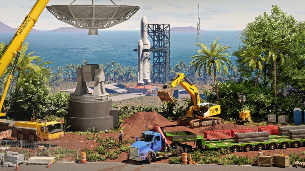 Construction Simulator : Spaceport Expansion – Vers l’infini et au-delà !