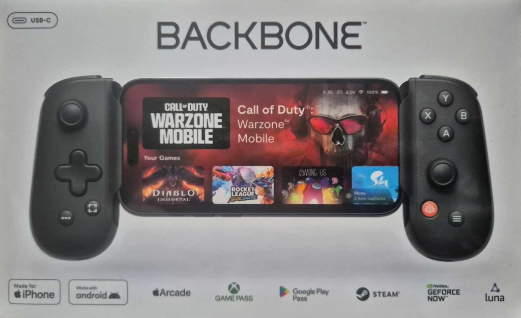 Backbone One V2 – Une manette pour mobiles efficace