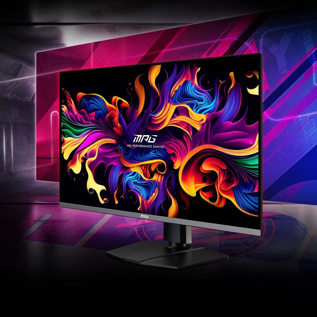 MSI MPG 321URX QD-OLED – L&rsquo;écran de rêve, pour les grosses bourses