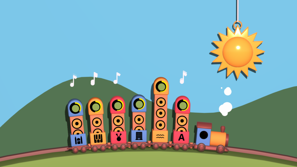 Oddada – Le petit train musical
