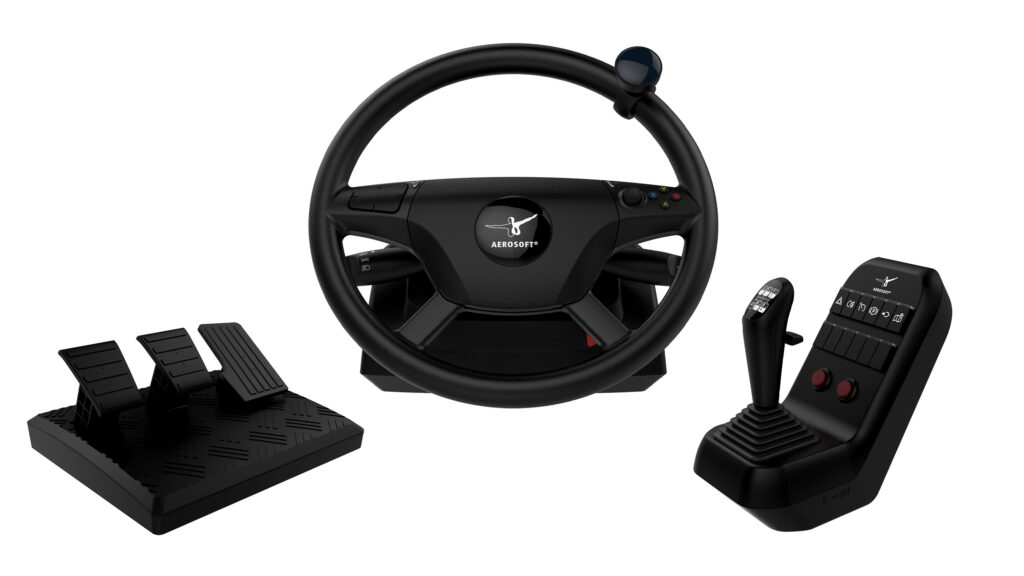 Aerosoft – Volant « Truck & Bus Wheel System » – Un vrai volant de routier ?