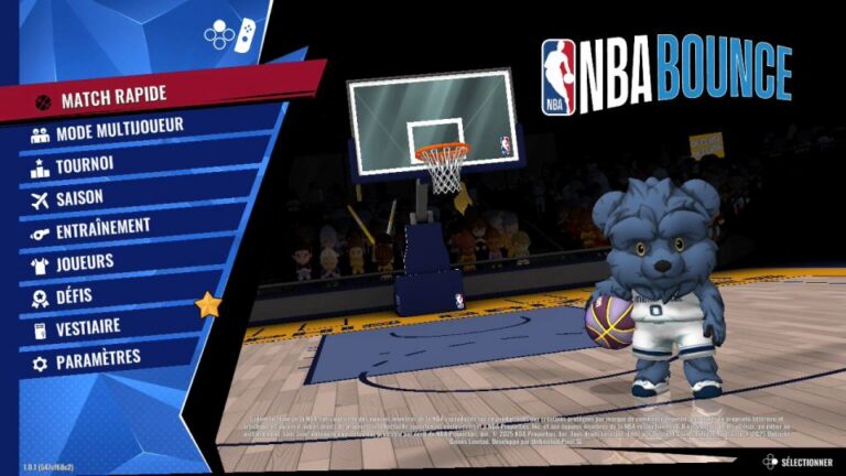 NBA Bounce – La NBA, version arcade
