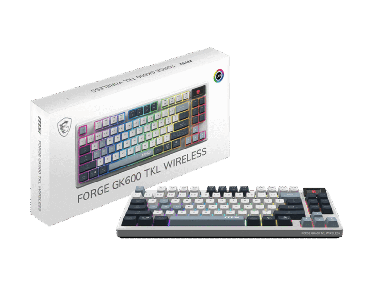 MSI Forge GK600 TKL : Un clavier compact, solide… mais pas pour toutes les oreilles