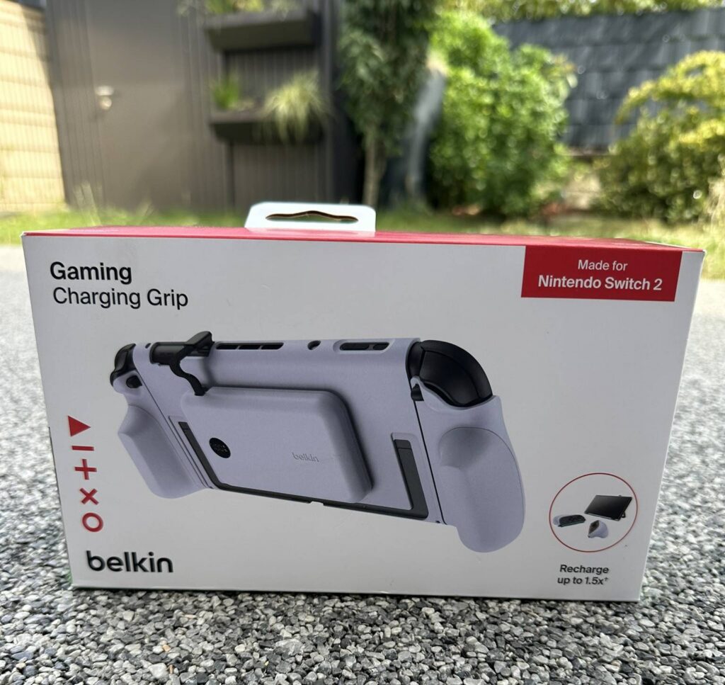 Belkin – Gaming Charging Grip et sac de transport Switch 2