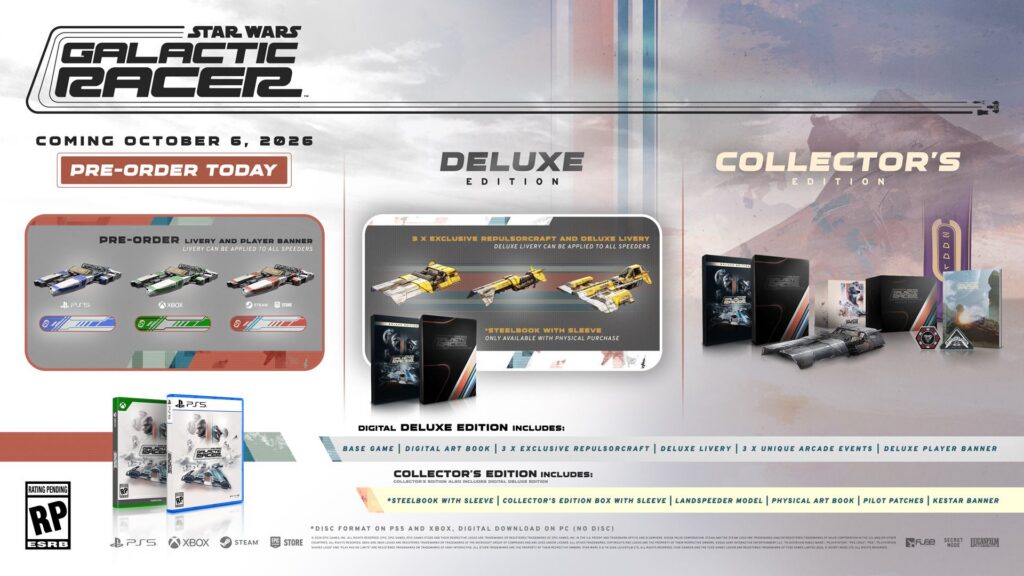 Gamescom 2026 – Star Wars: Galactic Racer